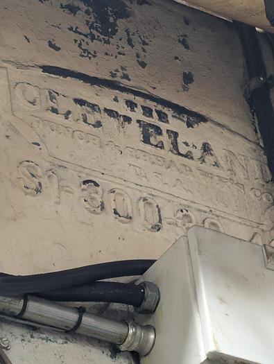 Used 300 TON CLEVELAND, STRAIGHT SIDE PRESS