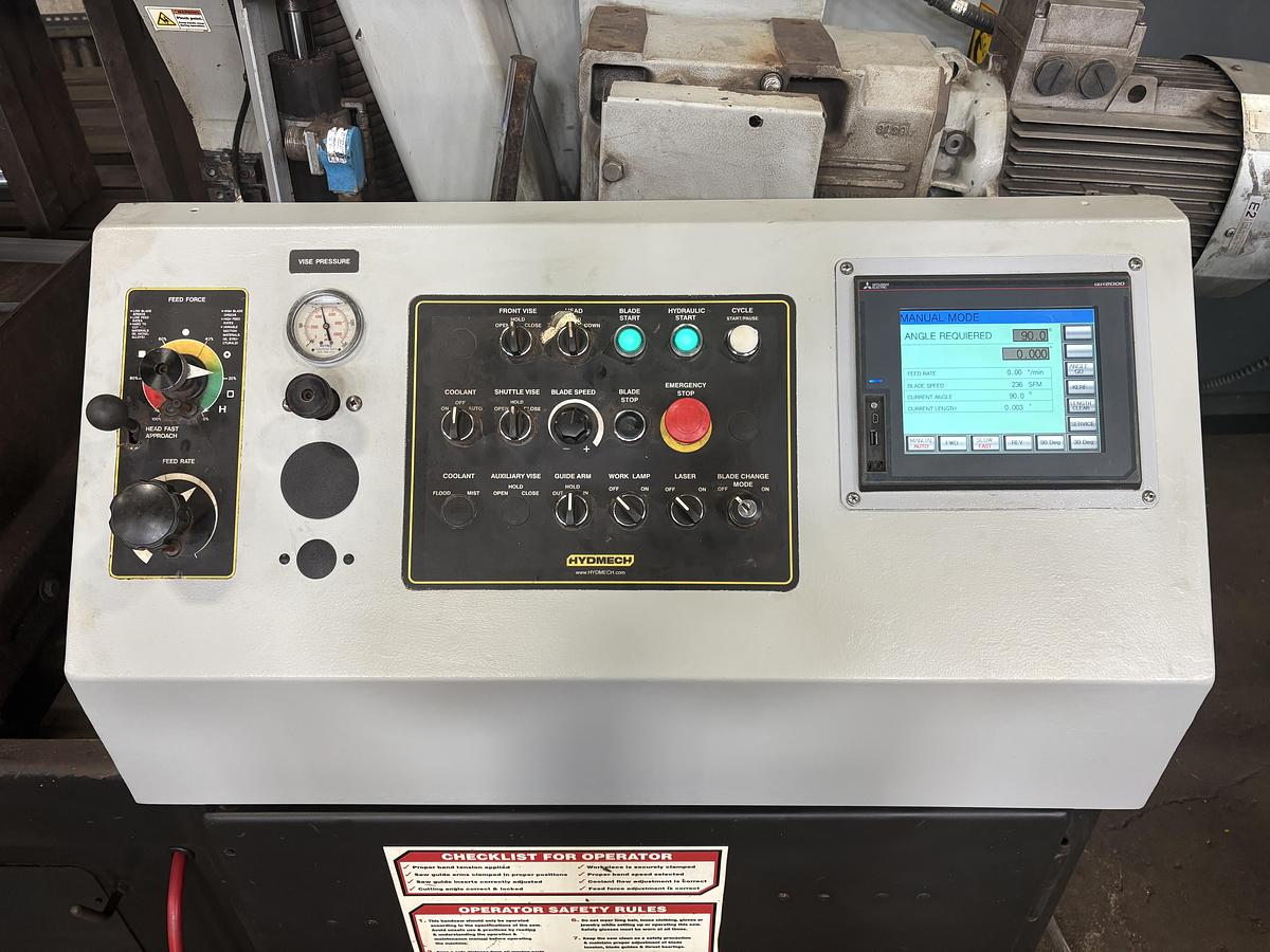 Used HYD-MECH M-20A, AUTOMATIC HORIZONTAL PIVOT BAND SAW