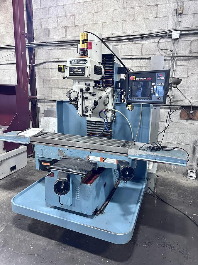 Used 12" X 50" TRAK, 2011, MODEL DPM-SX5P, 3-AXIS, CNC MILLING MACHINE