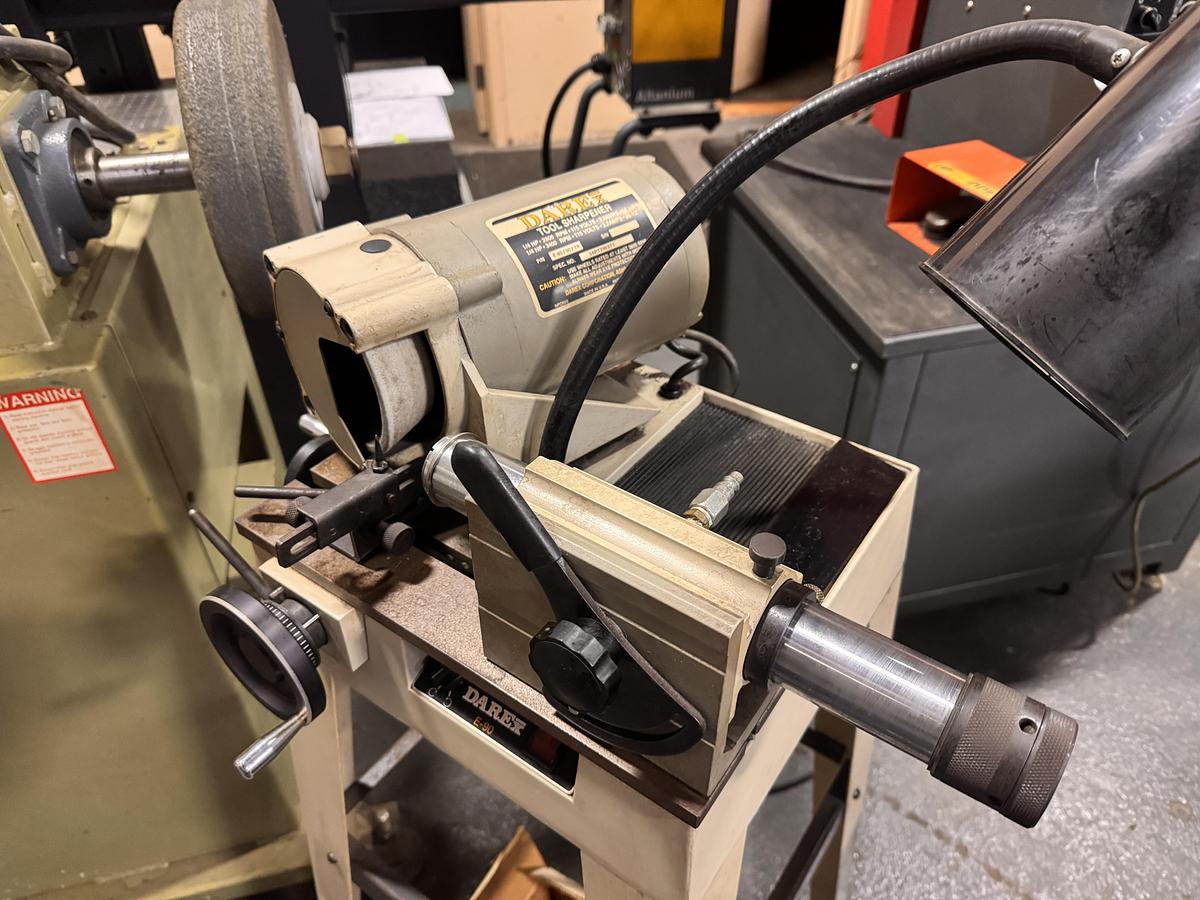 Used DAREX, E-90, END MILL SHARPENER