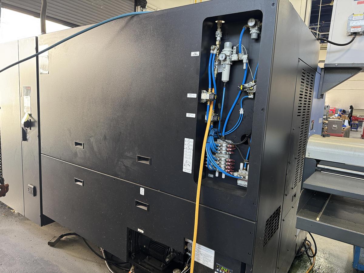 Used 2022 DOOSAN MODEL TT1800SY TWIN SPINDLE TWIN LIVE TOOL CNC LATHE