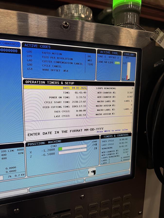 Used HAAS, ST-15, 2017, CNC LATHE