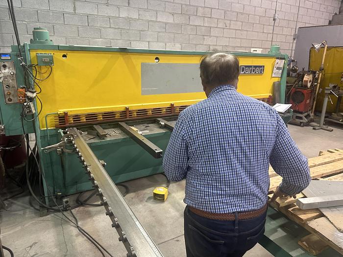 Used 1/4" x 10', DARBERT, HYDRAULIC SHEAR