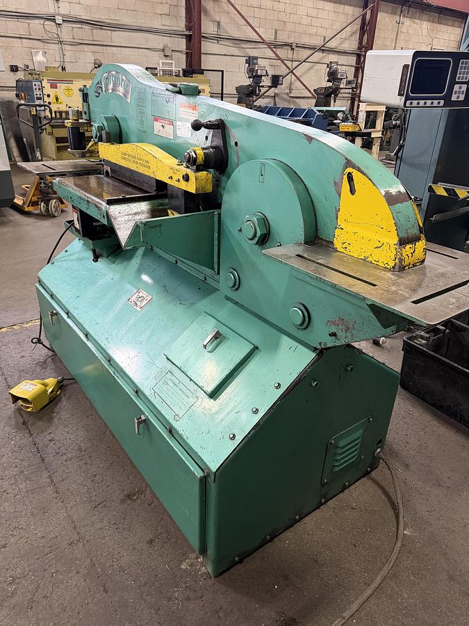 Used 90 TON, PIRANHA P90 HYDRAULIC IRONWORKER -2012