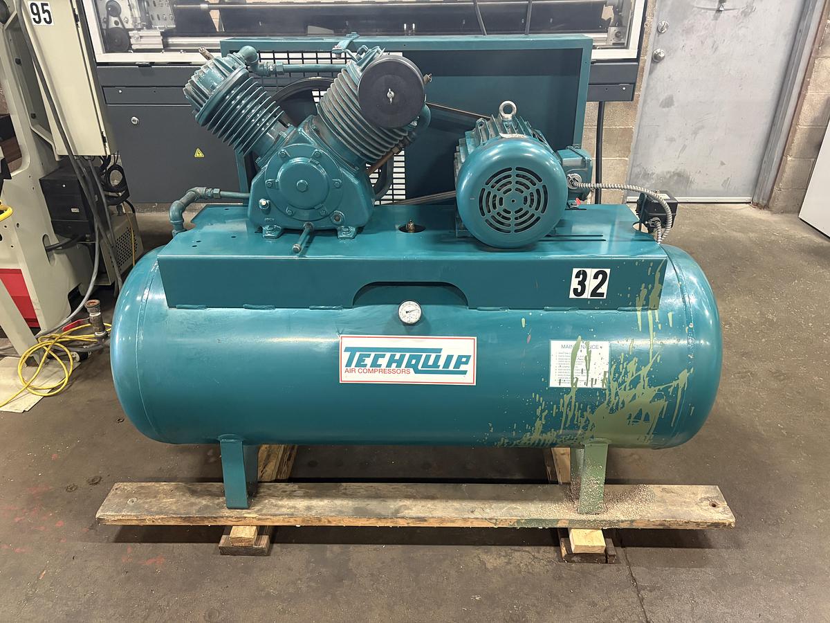 Used TECHQUIP, 10 HP AIR COMPRESSOR