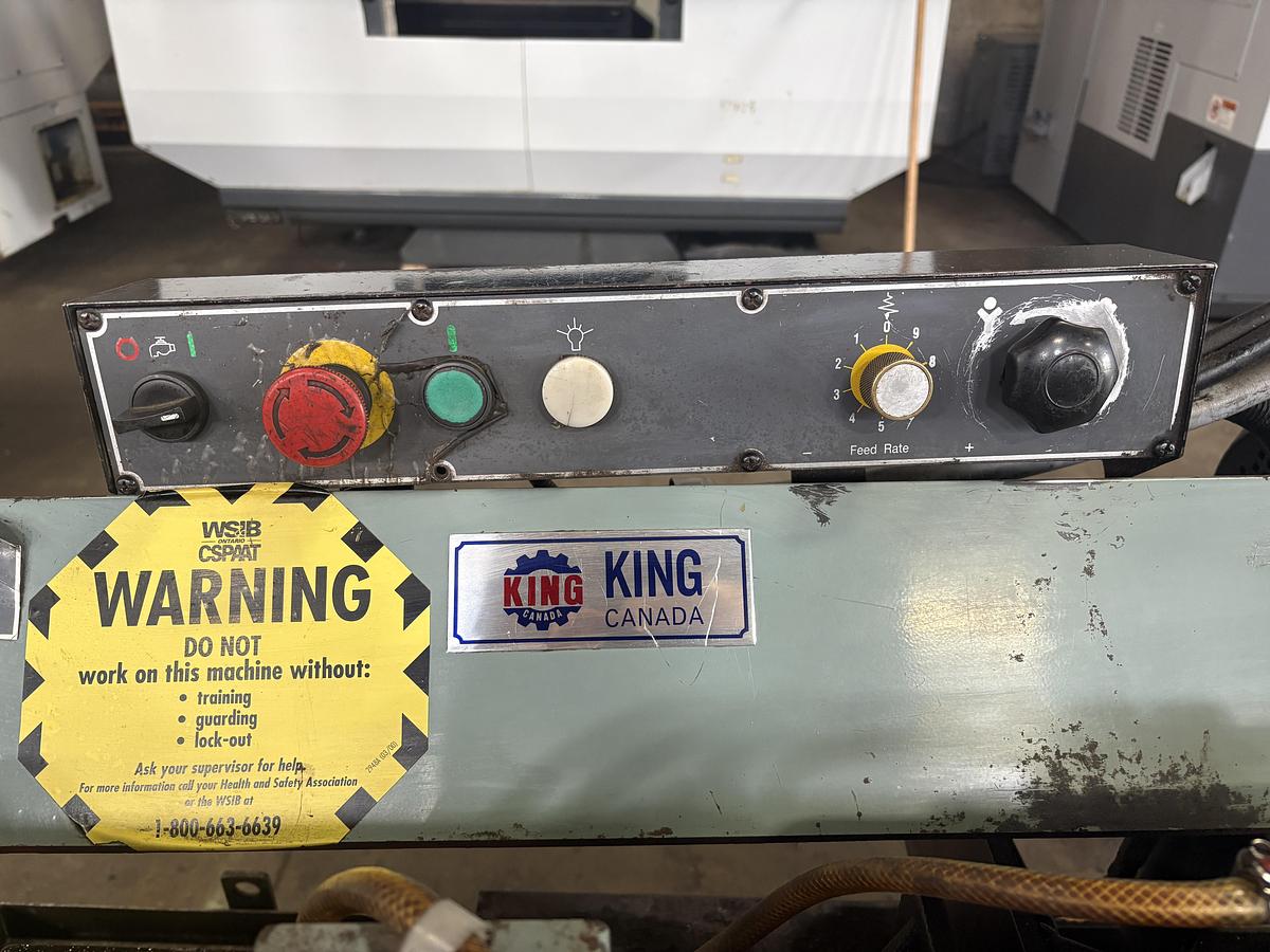 Used KING INDUSTRIAL, KC-225, HORIZONTAL BAND SAW