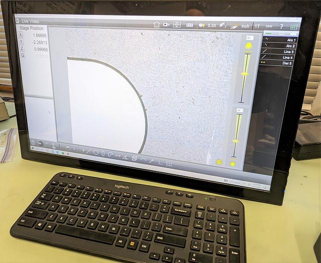 Used 12"X, 8"Y, 8"Z, STARRETT, 2020, MODEL AVR300, VISUAL MEASURING SYSTEM, LIKE NEW !