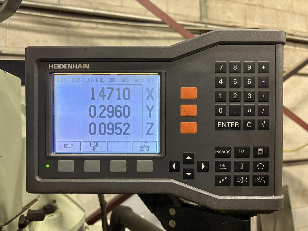 Used 10" x 50", FIRST LC-185VSX-B, VERTICAL MILLING MACHINE