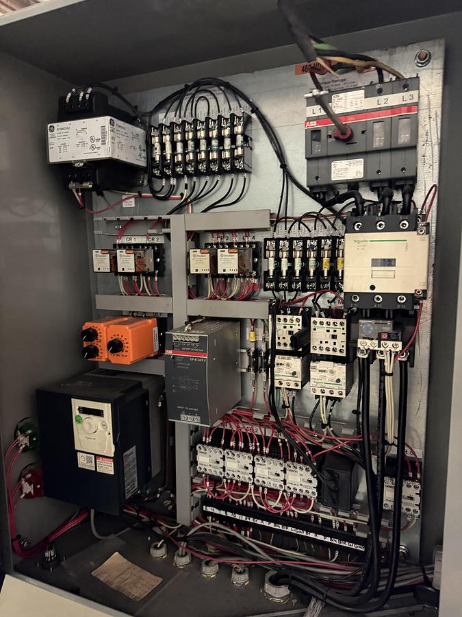 Used 3/8" x 10', ACCURSHEAR MODEL 63710 HYDRAULIC SHEAR  -2016