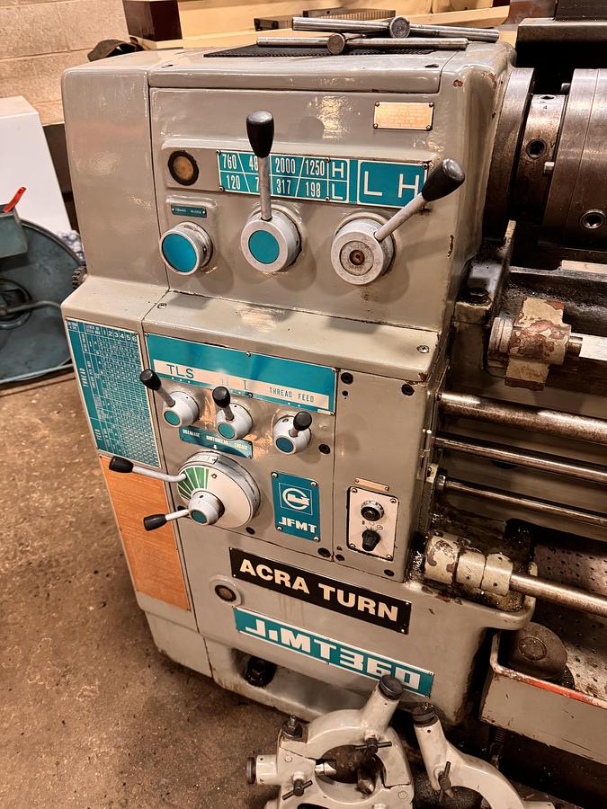 Used 14" X 40" ACRATURN, TOOLROOM LATHE