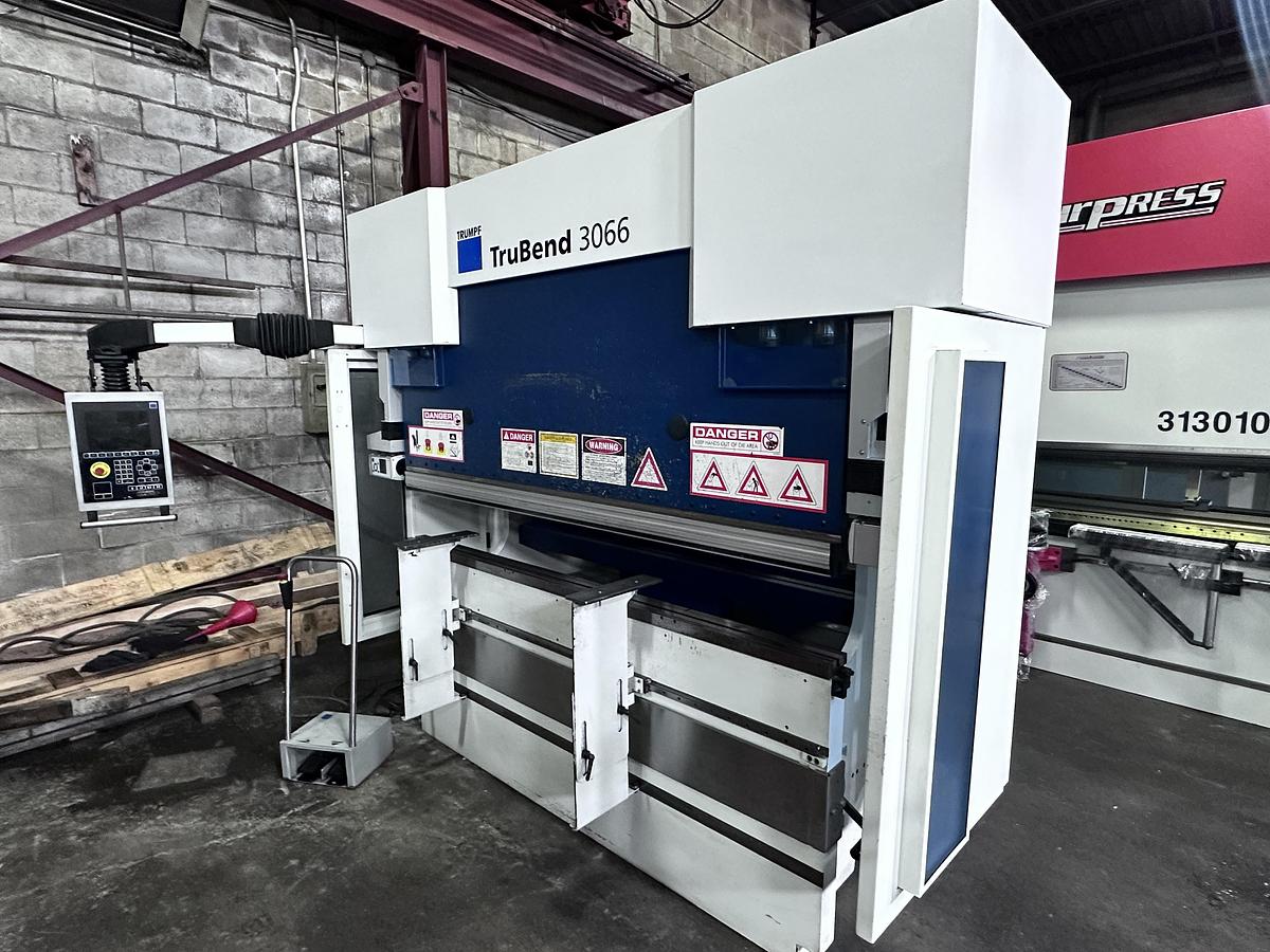 Used 73 TON X 82", TRUMPF TRUBEND 3066, CNC HYDRAULIC PRESS BRAKE - 2013