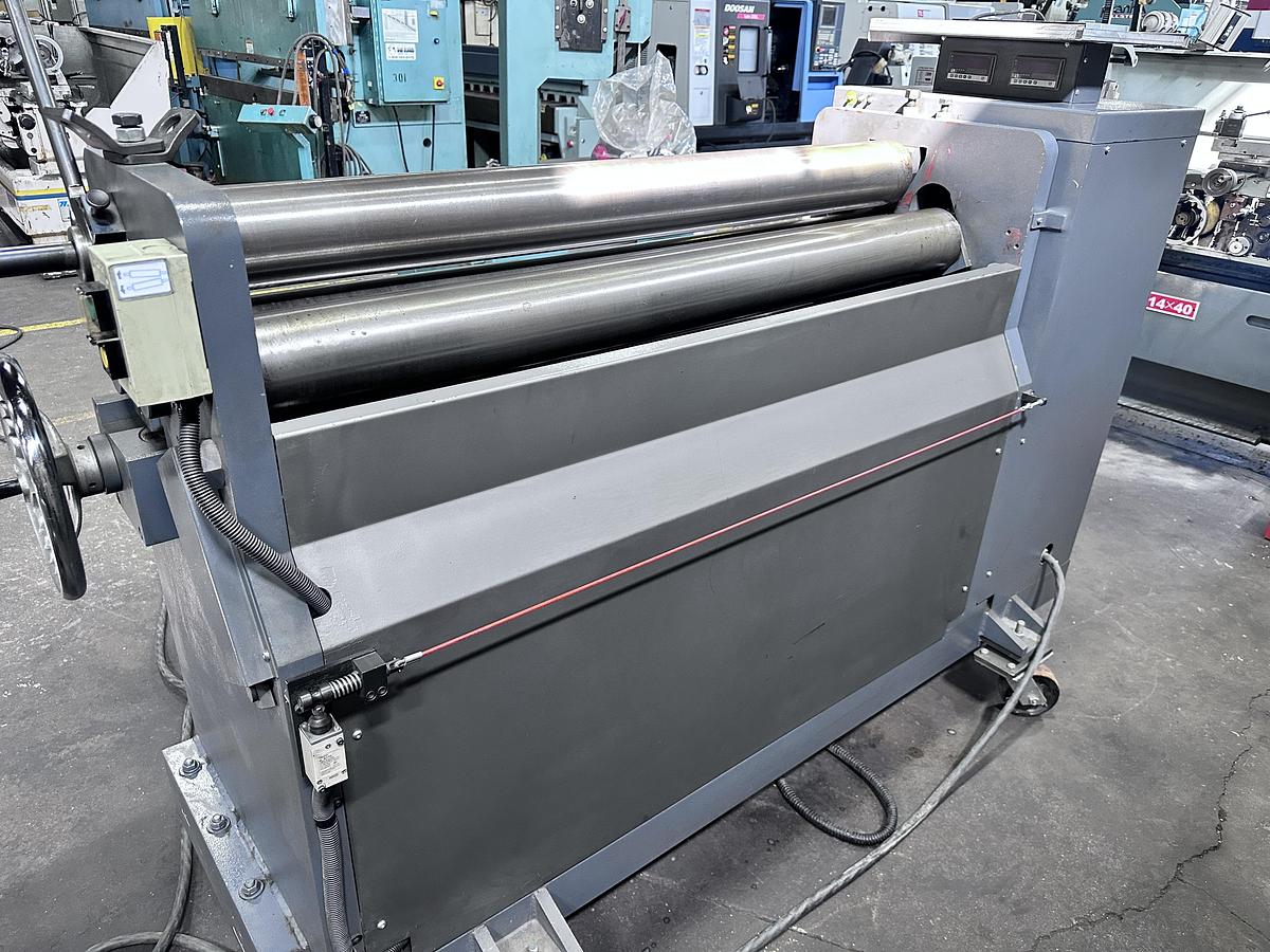 Used 5/32" X 51", ALROLL, MODEL PR-0440H, HYDRAULIC INITAL PINCH PLATE ROLLS