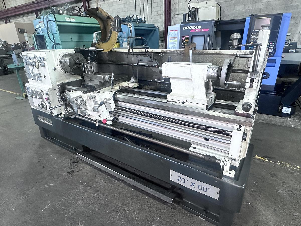 Used 20" X 60" POWERTURN ENGINE LATHE, 2016