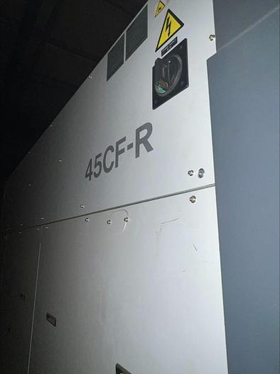 Used 4500-Watt Mitsubishi ML-3015 eX Plus CO2 laser system Manufactured in June of 2015