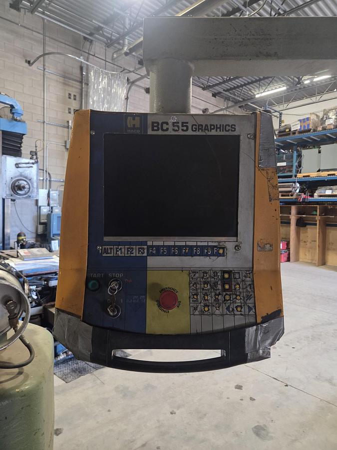 Used HACO ERM 36150, HYDRAULIC CNC PRESS BRAKE