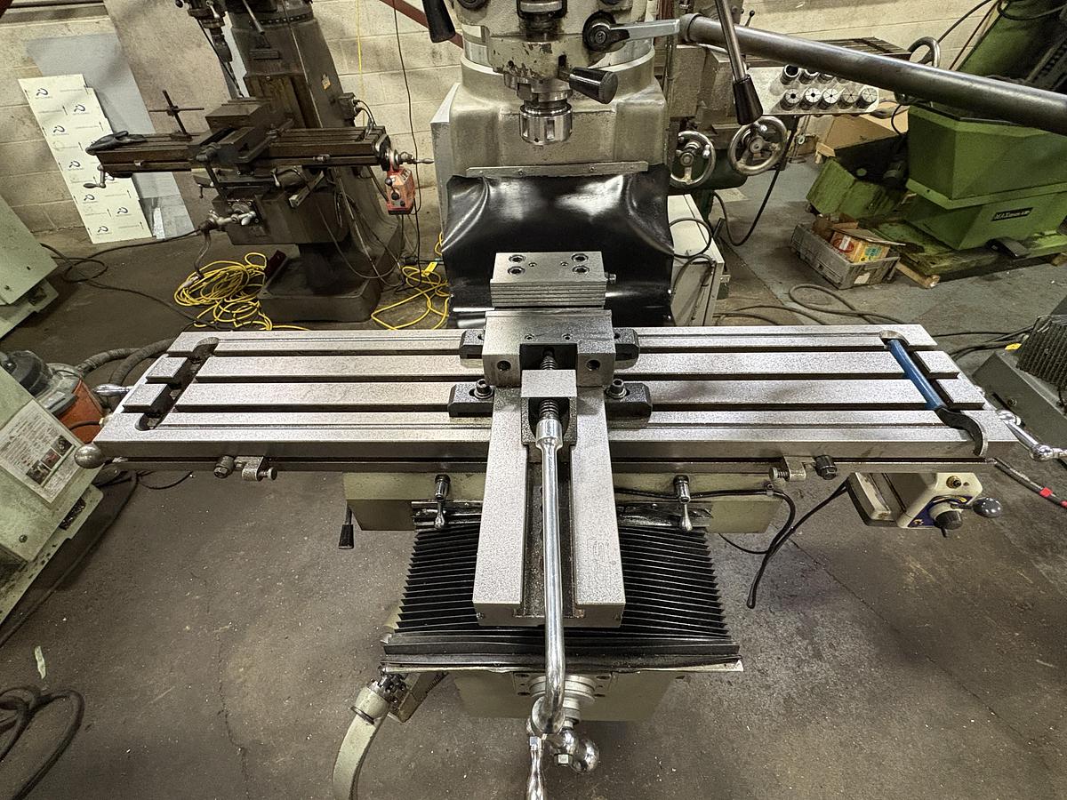 Used 10" x 50", FIRST, LC-185VSX-B, VERTICAL MILL