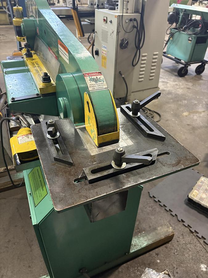 Used PIRANHA 50 TON HYDRAULIC IRONWORKER