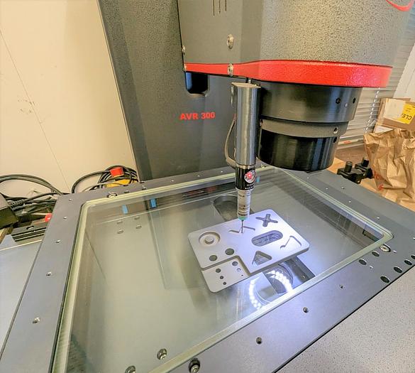 Used 12"X, 8"Y, 8"Z, STARRETT, 2020, MODEL AVR300, VISUAL MEASURING SYSTEM, LIKE NEW !