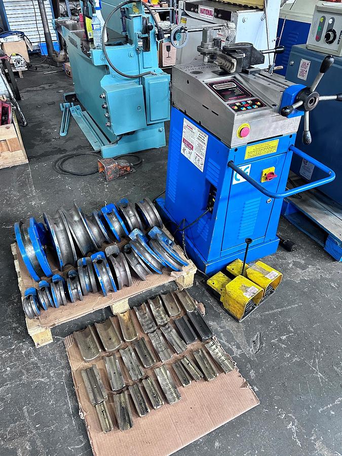 Used 2-1/2", ERCOLINA, TOP BENDER, HYDRAULIC TUBE BENDER