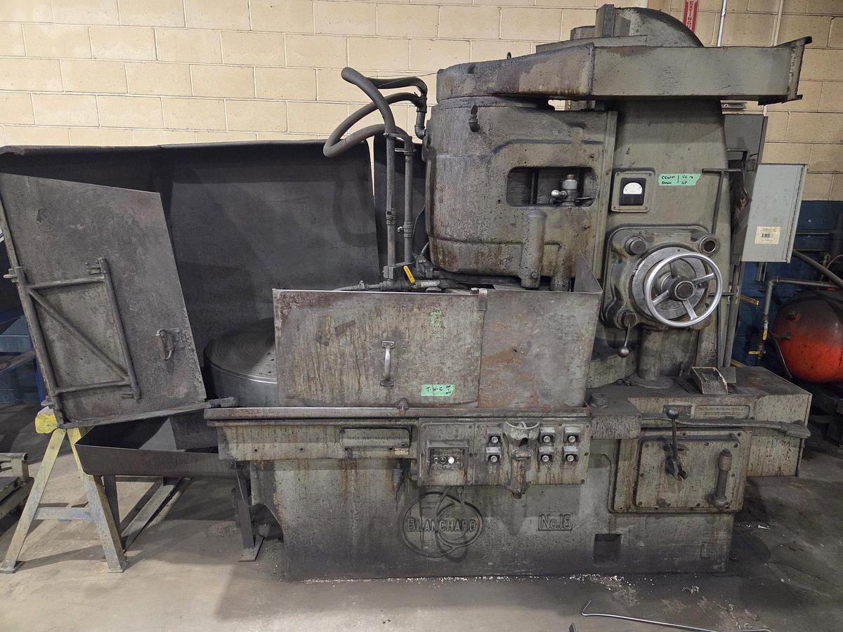 Used BLANCHARD 42" VERTICAL SPINDLE ROTARY SURFACE GRINDER