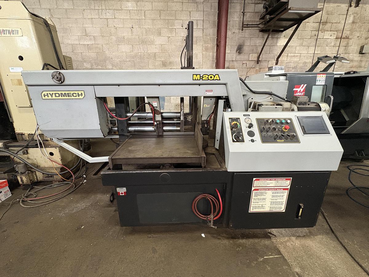 Used HYD-MECH M-20A, AUTOMATIC HORIZONTAL PIVOT BAND SAW