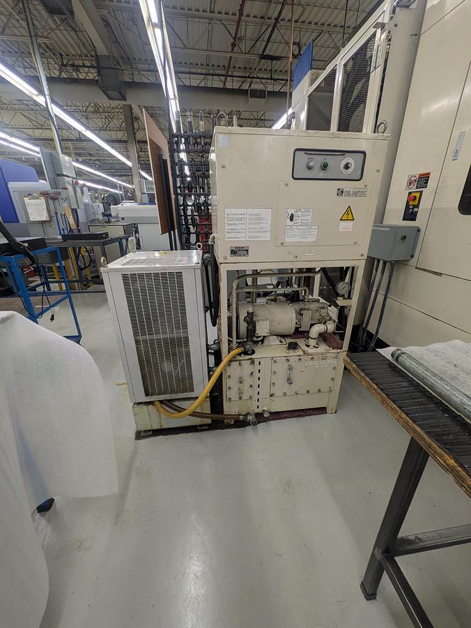 Used 39.3"X, 31.5"Y, 33.4"Z, TOSHIBA, BMC630, 1997, HORIZONTAL MACHINING CENTER