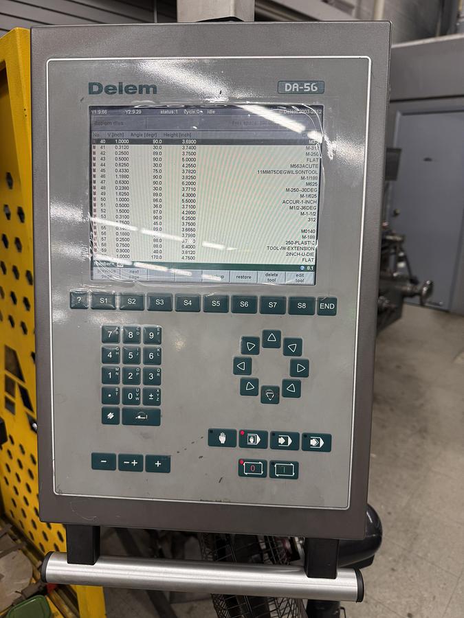 Used 75 TON X 10', ACCURPRESS, ABSOLUTE 37510, CNC HYDRAULIC PRESS BRAKE