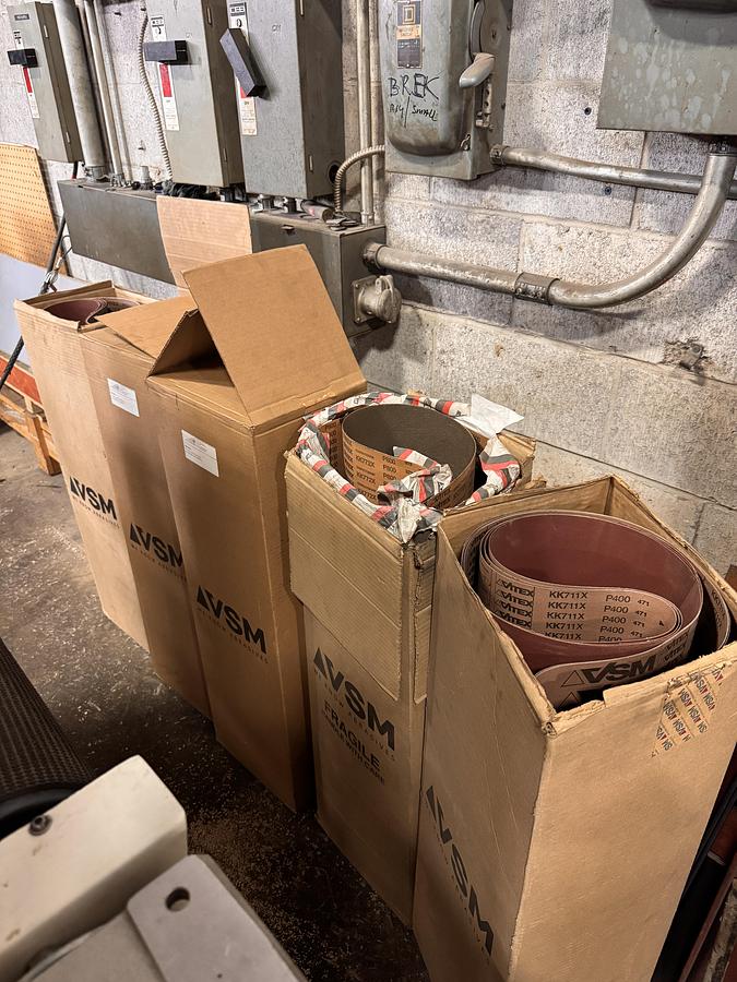 Used 36" MIDWEST SANDRIGHT, DEBURRING MACHINE, SINGLE HEAD