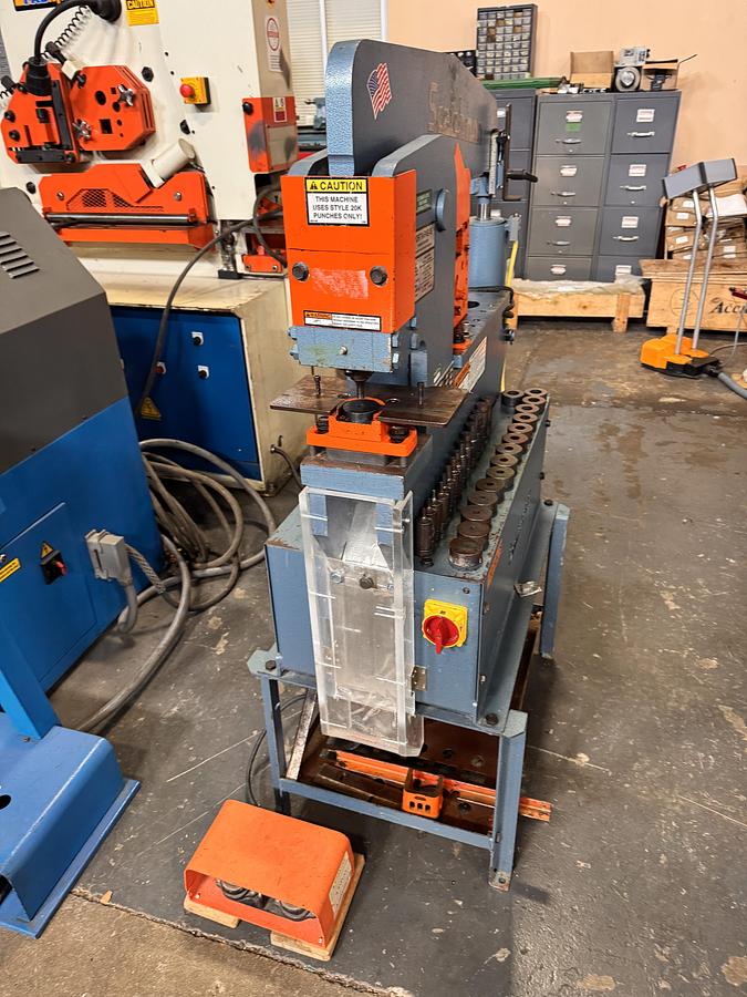 Used 45 TON, SCOTCHMAN, HYDRAULIC IRONWORKER