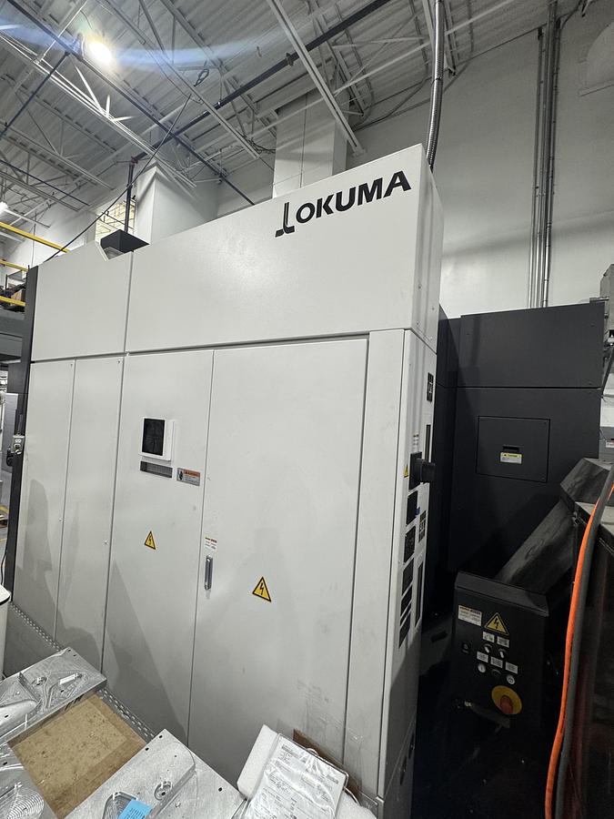 Used OKUMA 5 AXIS MACHININGCENTER W/ TURNING -MODEL MU-4000V-L