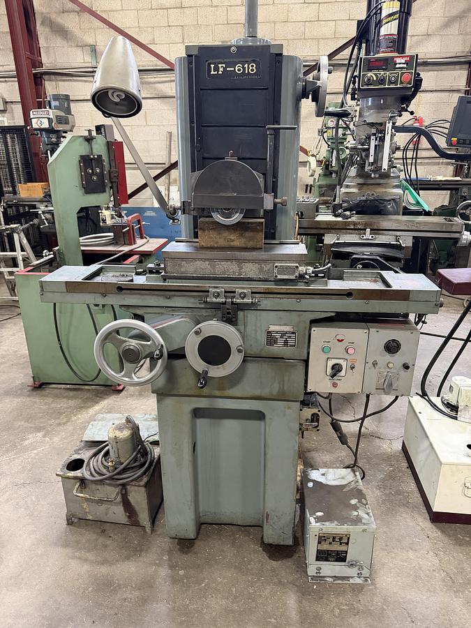 Used LIEN FENG 6" X 18" MNAUAL SURFACE GRINDER