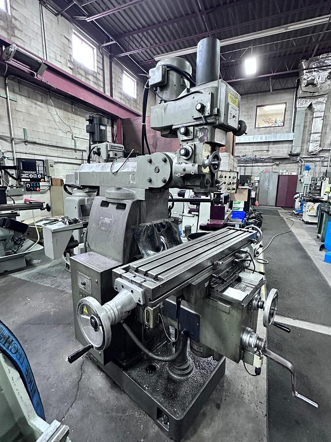 Used 10" X 51", FIRST, LC20-VSG, VERTICAL MILLING MACHINE