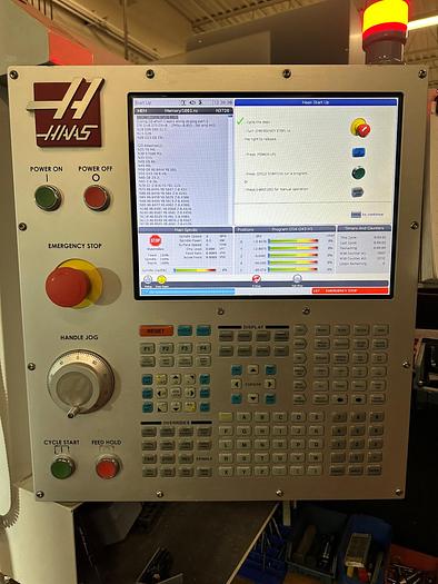 Used 50"X, 26"Y, 25"Z, HAAS, VF-5/40, 2021, 5-AXIS CNC VERTICAL MACHINING CENTER