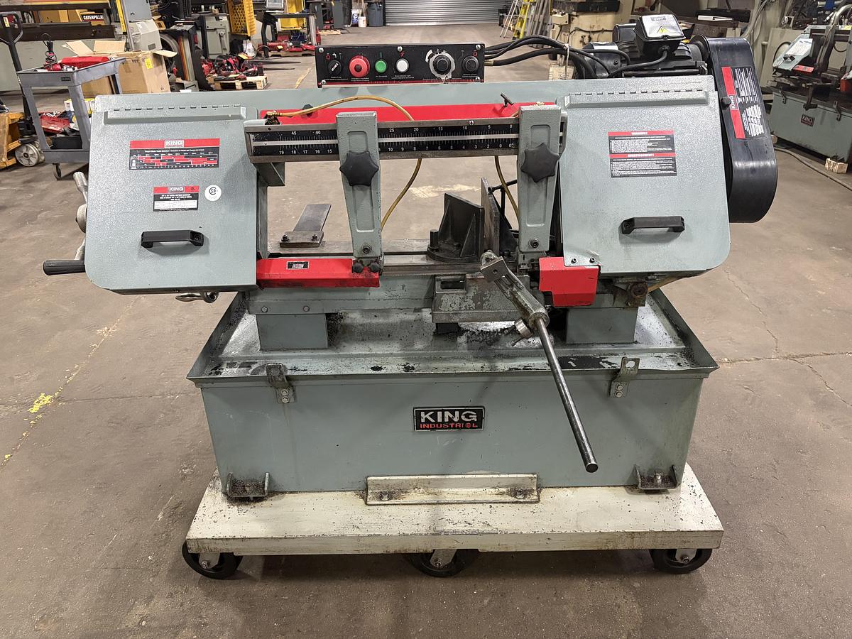 Used KING INDUSTRIAL, KC-227, 2021, HORIZONTAL BAND SAW