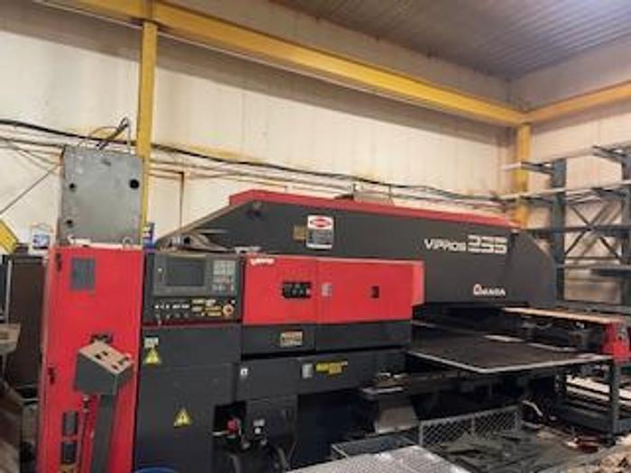 Used 20 TON, AMADA, VIPROS 255, CNC TURRET PUNCH - 2000