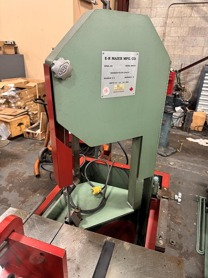 Used ER MAIER, KM1012, ROLL-IN BANDSAW