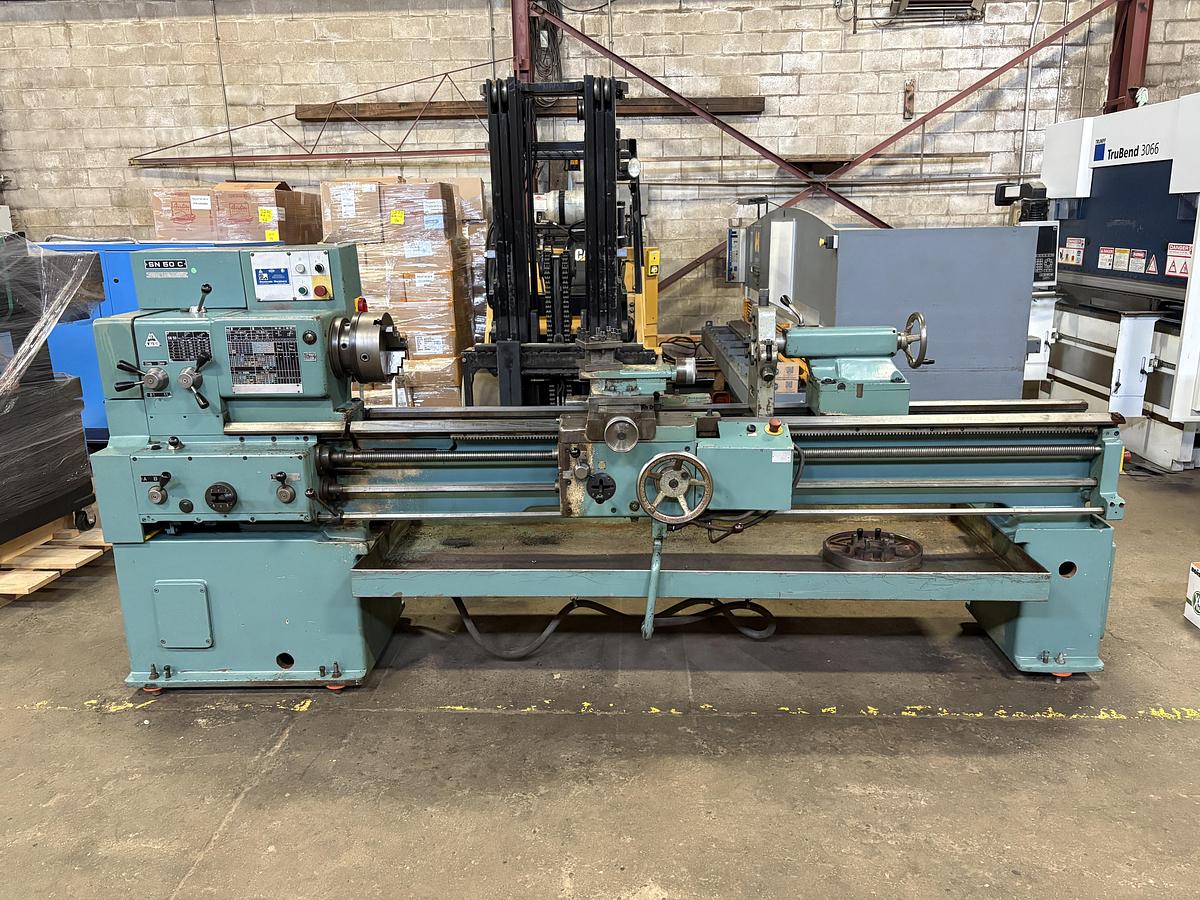 Used TOS SN 50 C , 20" x 80" Engine lathe