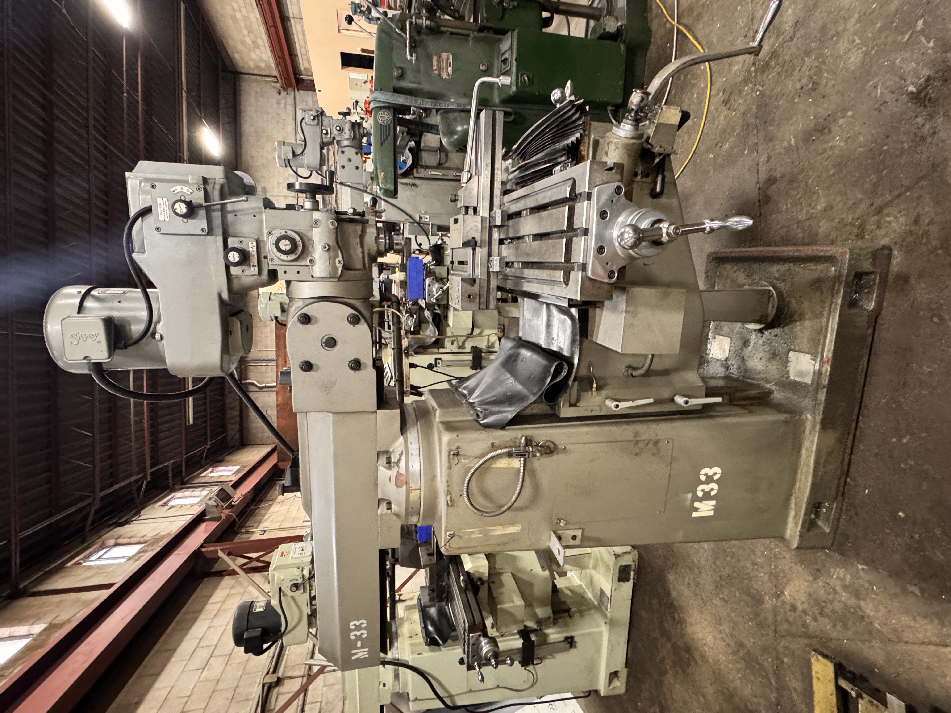 Used 10" x 50", FIRST, LC-185VSX-B, VERTICAL MILLING MACHINE
