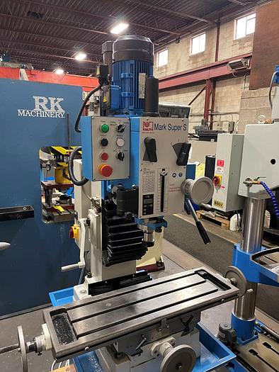 Used 9-1/2" X 31-1/2", KNUTH, MILLING & DRILLING MACHINE