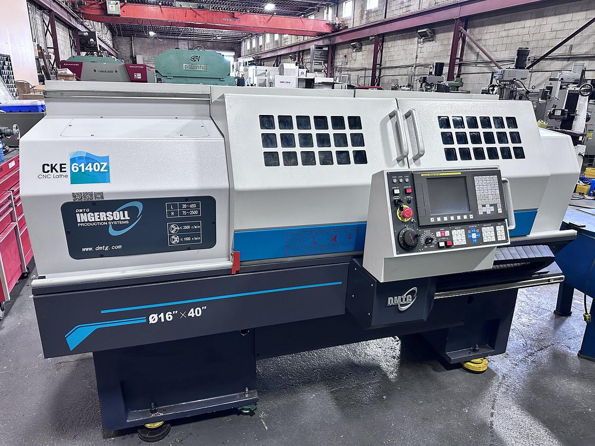 Used 16" X 40", DMTG, CNC FLAT BED TOOLROOM LATHE - 2018