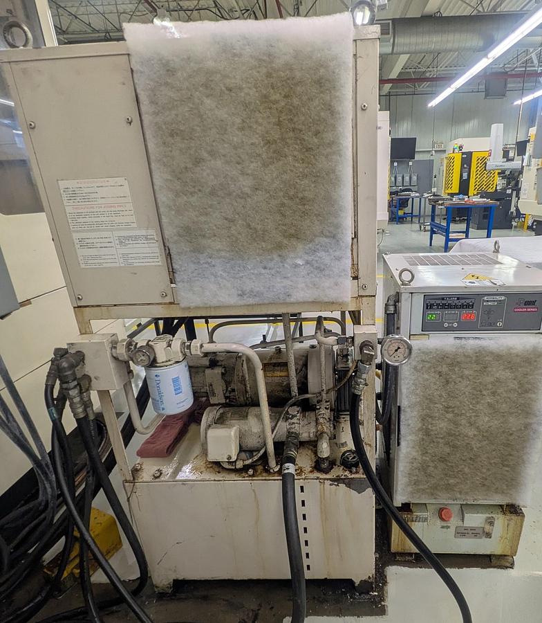 Used 39.3"X, 31.5"Y, 33.4"Z, TOSHIBA, BMC630, 1997, HORIZONTAL MACHINING CENTER