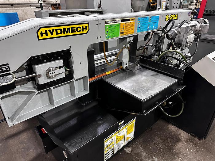 Used 13" x 18", HYD-MECH, S20A, FULLY AUTOMATIC HORIZONTAL BANDSAW, 2022