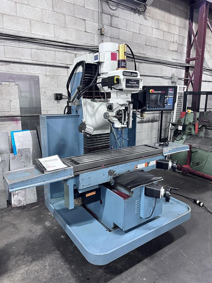 Used 12" X 50" TRAK, 2011, MODEL DPM-SX5P, 3-AXIS, CNC MILLING MACHINE
