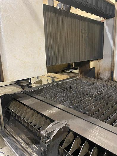 Used 2007 STRIPPIT/LVD 5' X 10' 4000 WATT CO2 LASER WITH LOAD/UNLOAD SYSTEM