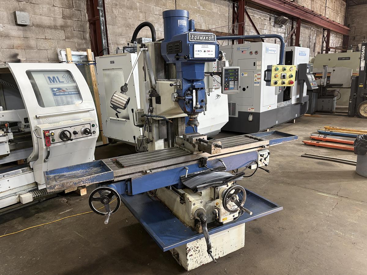 Used 12" x 60", FORWARD YS-6BVS, BED STYLE MILLING MACHINE