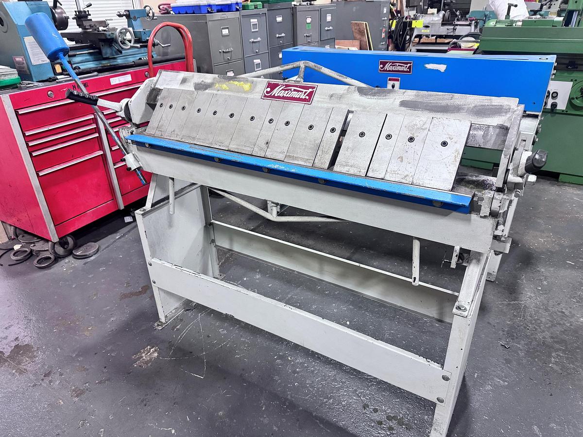 Used 16 GA. X 48" MAXIMART, BOX & PAN BRAKE