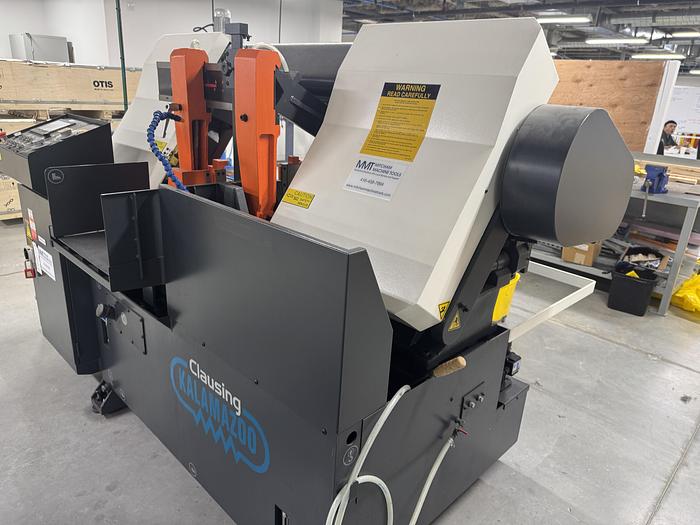 Used 18" X 18" CLAUSING, FULLY AUTOMATIC CNC HORIZONTAL BANDSAW