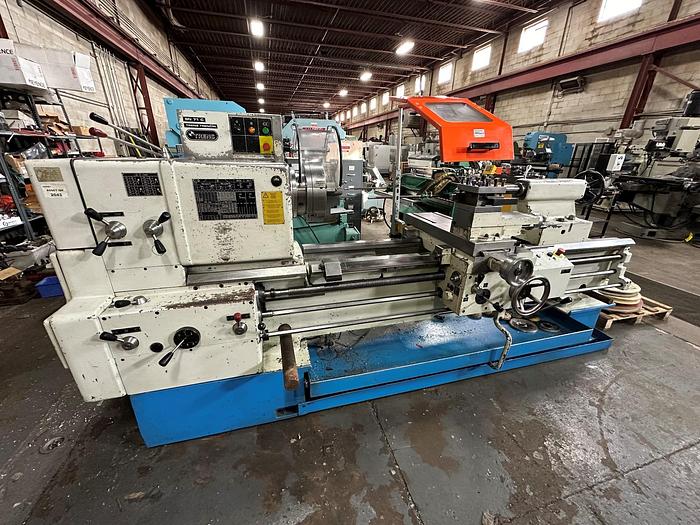 Used 28" X 60" TOS, 2005, HEAVY DUTY GAP BED LATHE