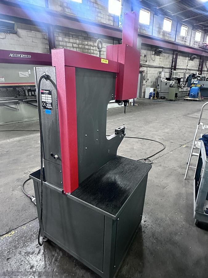 Used 6 TON, HAEGER, INSERTION PRESS 618 PLUS