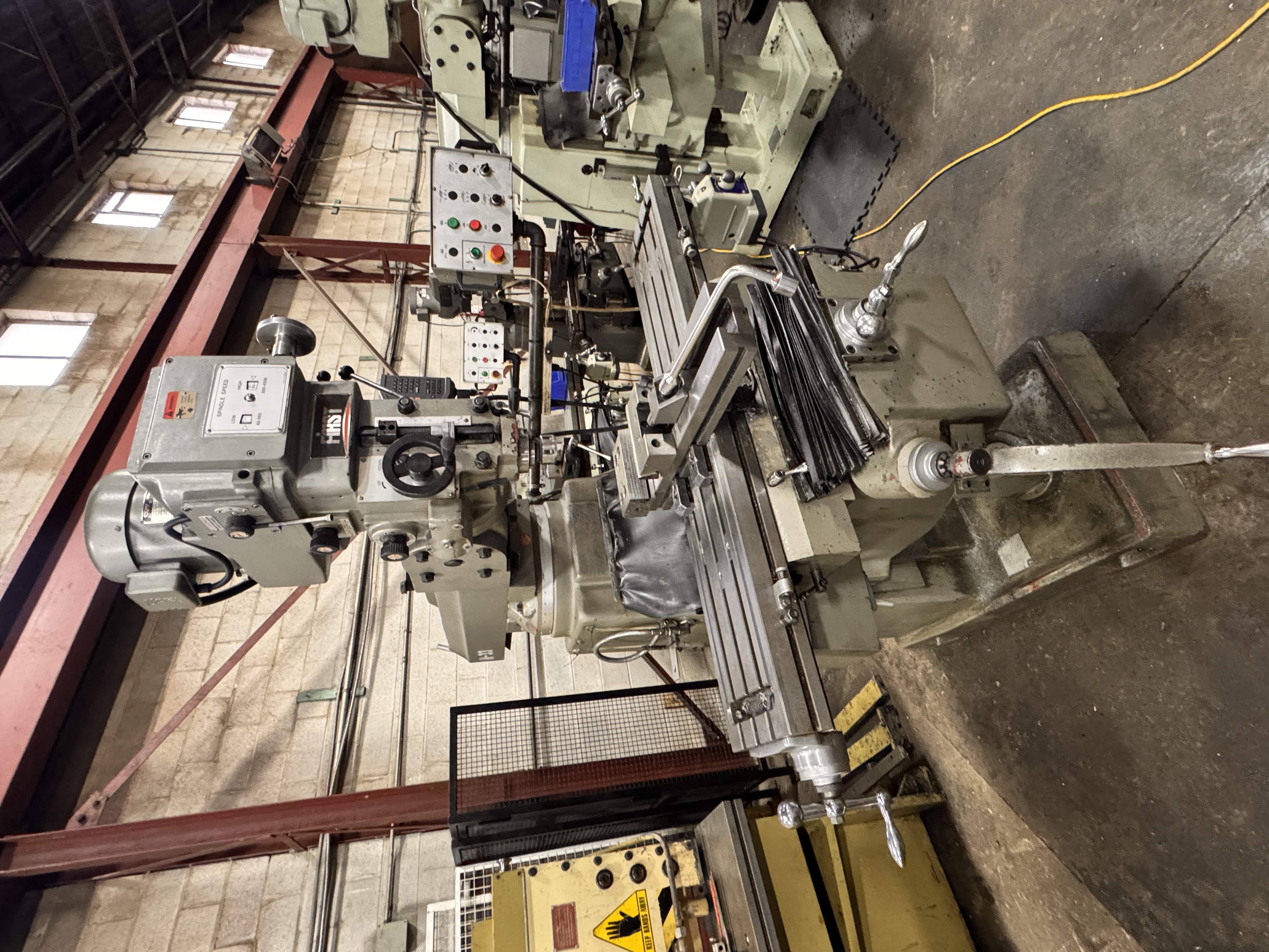 Used 10" x 50", FIRST, LC-185VSX-B, VERTICAL MILLING MACHINE